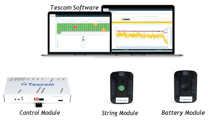 Tescom Battery Monitoring System Software