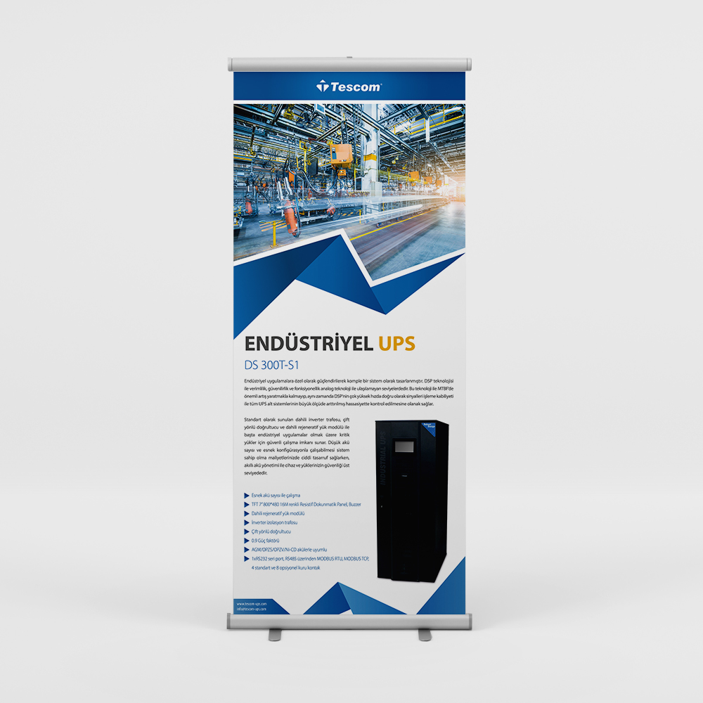 DS-300T S1 Endüstriyel Ups (Türkçe)