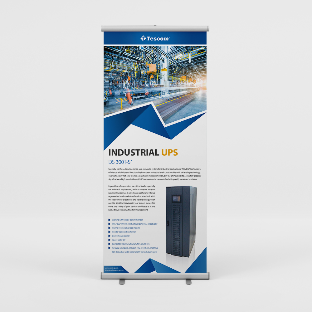 DS-300T S1 Endüstriyel Ups (İngilizce)